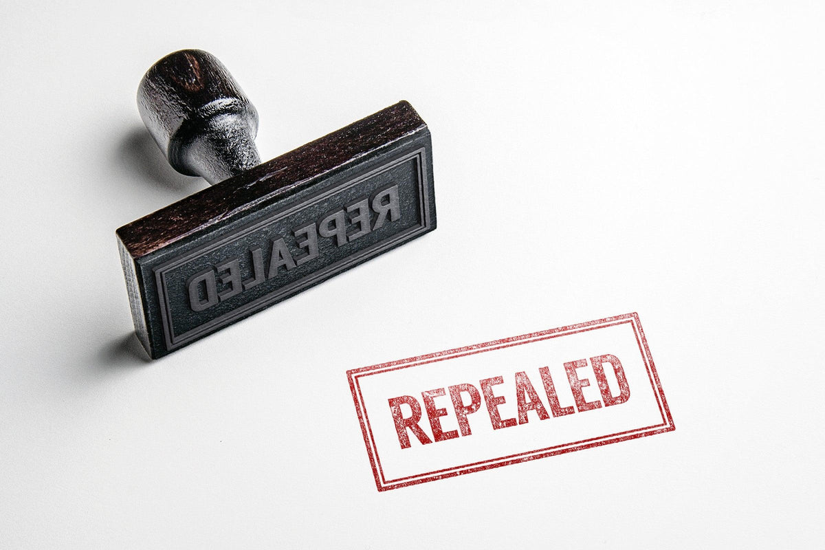 Repeal It - What and Why? - Prickly Thistle