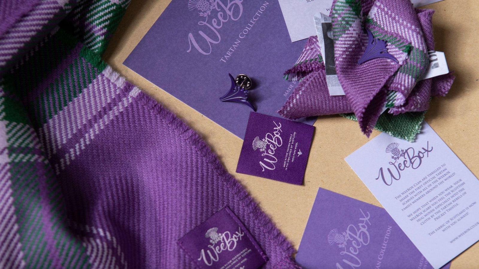 Weebox Collab: Supporting Scotland's Businesses With a Wee Bit of Heritage In The Post - Prickly Thistle