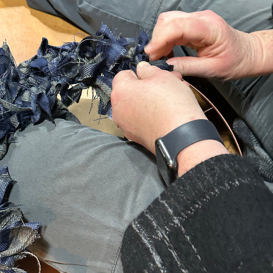 Rebel Rag Wreath - Winter Workshop at Rebel Row