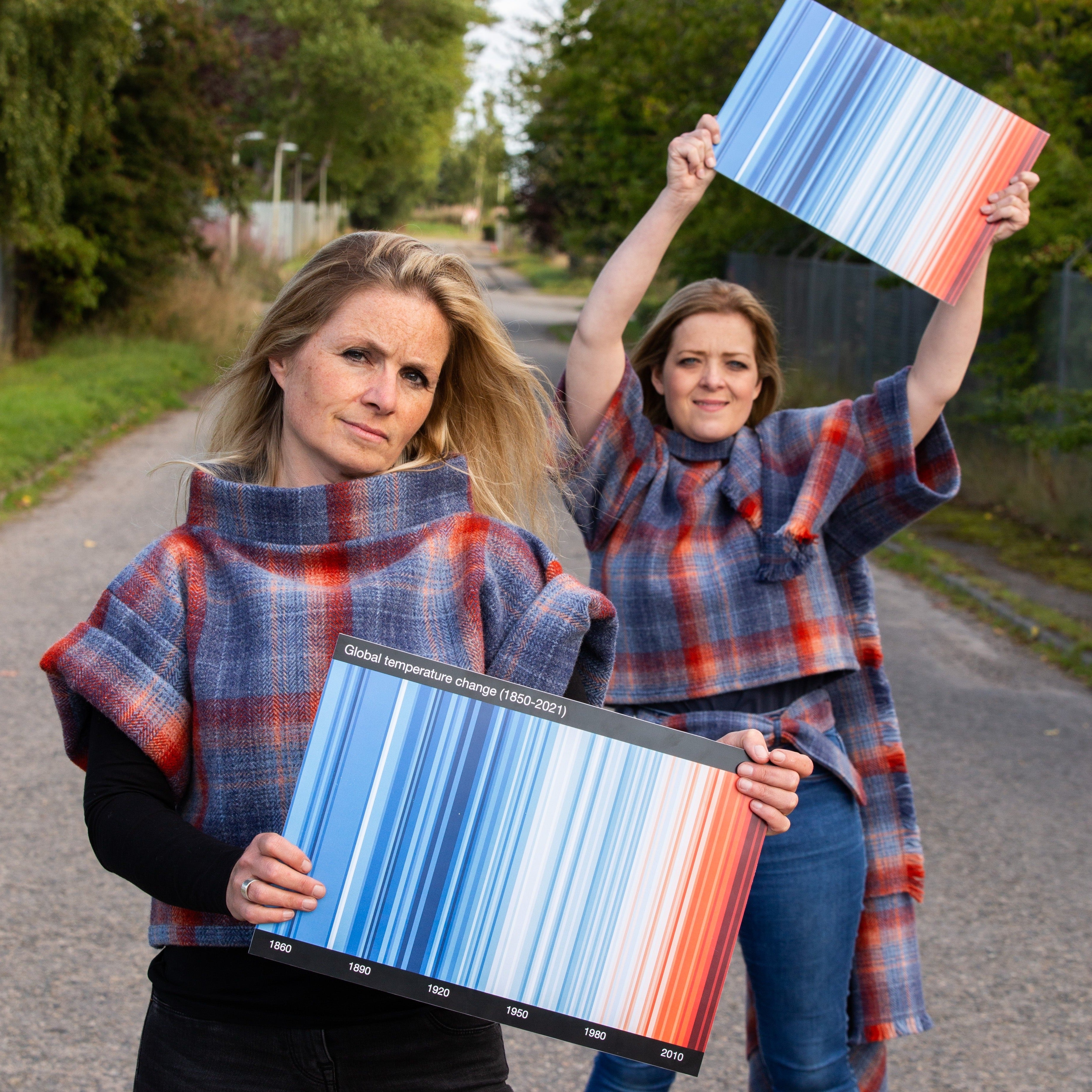 PRE-ORDER JULY 26 SHIP Climate Stripes PhD Funding Limited Jumper Tee (Donation Request)