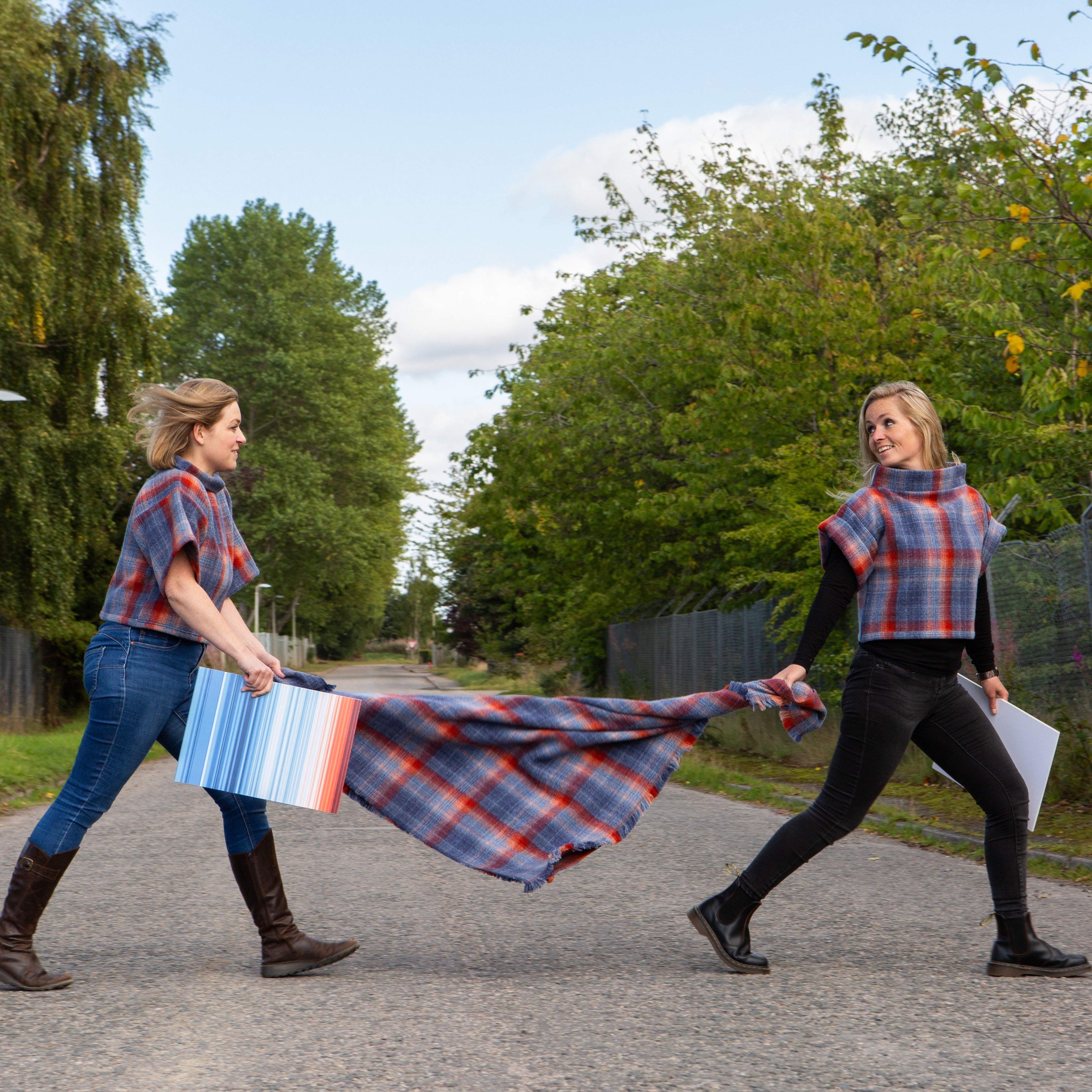 PRE-ORDER JULY 26 SHIP Climate Stripes Blanket