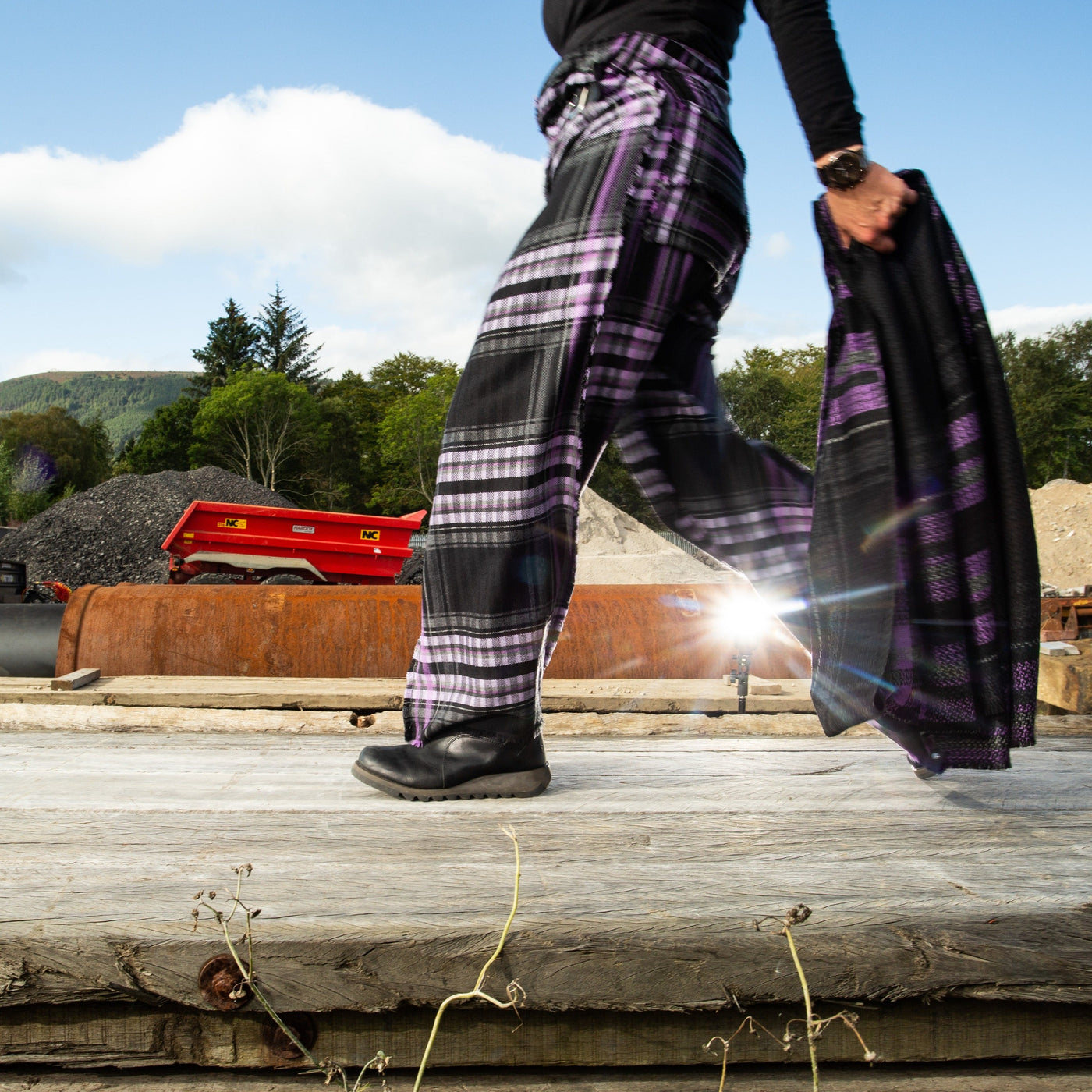 Straight Leg Trousers X Limited Edition X Rebel Heart